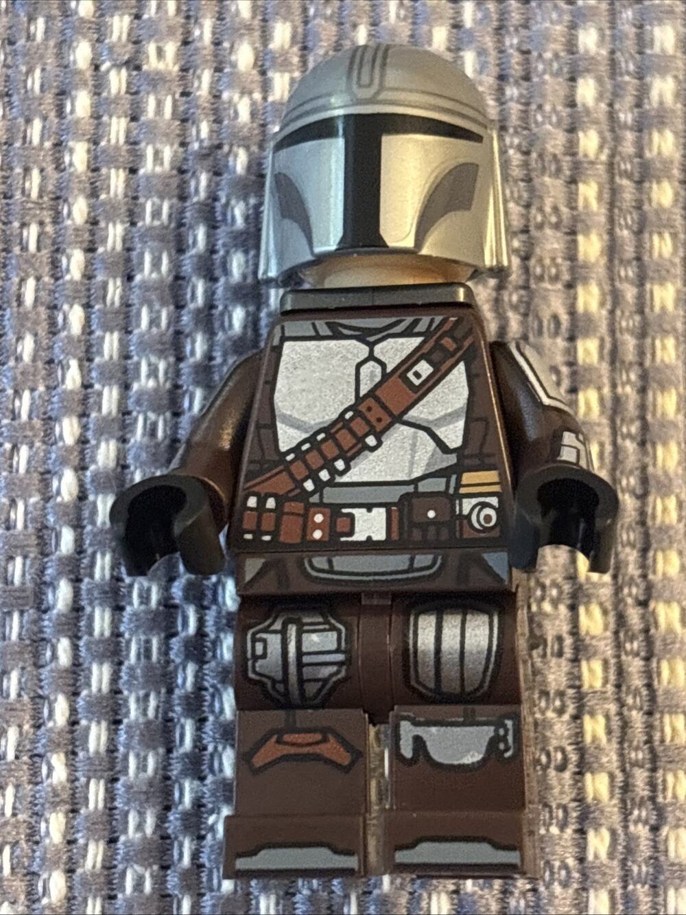Lego Stars The Mandalorian/ Din Djarin / Mando Minifigure #sw1519 Set #75444 New
